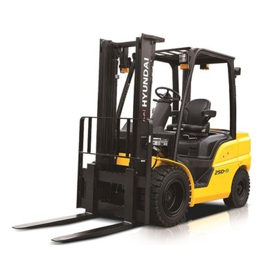 Forklift unloading pallets from a truck in Woking GU21